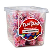 Strawberry Milkshake Dum Dums