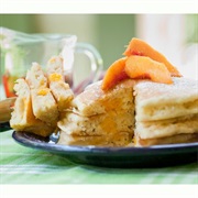 Peach Pancakes