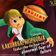 Kakorraphiaphobia