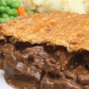 Steak and Red Wine Pie