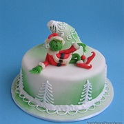 Grinch Cake