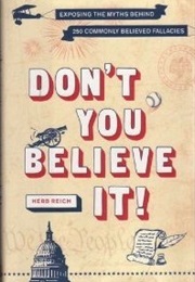 Don&#39;t You Believe It (Herb Reich)