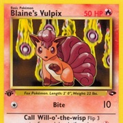 Blaine's Vulpix