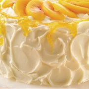 Peaches and Cream Cake