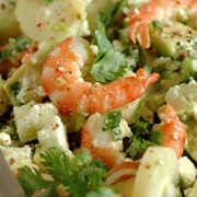 Shrimp Feta Salad