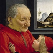 Domenico Ghirlandaio: An Old Man and His Grandson (1490) Musée Du Louvre, Paris