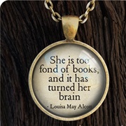 Wear Book-Themed Jewelry.