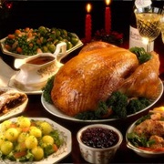 British Christmas Dinner