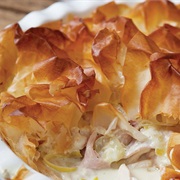 Chicken and Ham Tangle Pie