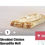 Shredded Chicken Quesadilla Melt