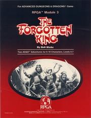 RPGA3 the Forgotten King