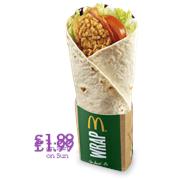 Cajun Crispy Chicken Wrap