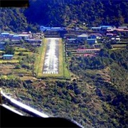 Land at Lukla Airport