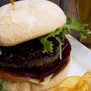Burger With Beetroot