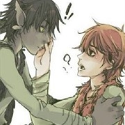 Hiccup and (Human) Toothless