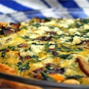 Three-Cheese Vegetable Quiche