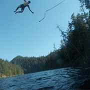 Rope Swing in Water