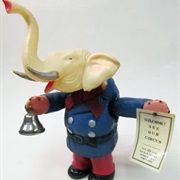 Elephant Tin Toy