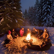 Winter Bonfire
