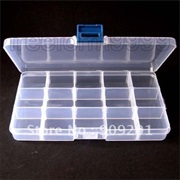 Adjustable Plastic Tackle Box for Battery Storage