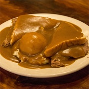 Hot Beef Sandwich (South Dakota)