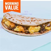 Sausage Flatbread Quesadilla