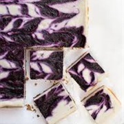 Concord Grape Cheesecake Bars