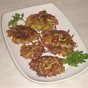 Zucchini Fritters (Kolokithopites)