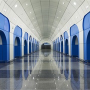 Baikonur Metro Station, Almaty, Kazakhstan