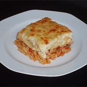 Vegetarian Pastichio