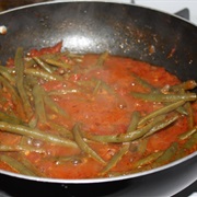 Green Beans in Tomato Sauce