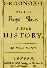 Oroonoko (Aphra Behn)