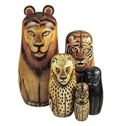 Lion, Tiger, Leopard, Panther, Jaguar