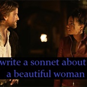 Write a Sonnet About a Beautiful Woman