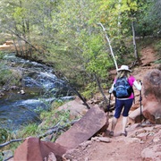 Take a Creekside Stroll Along the Templeton Trail