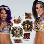 The Boss 'N' Hug Connection WWE Women's Tag Team Champions