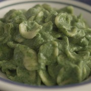 Orecchiette Met Spinazie En Drie Kazen