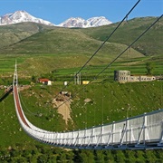 Meshginshahr Suspension Bridge