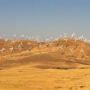 Altamont Pass Wind Farm on I-580