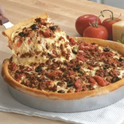 Chicago Style Deep Dish Pizza - Illinois