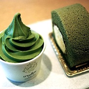 Matcha Green Tea Flavoured Food