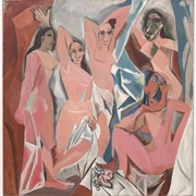 Pablo Picasso - Les Demoiselles D&#39;Avignon (1907) - Museum of Modern Art, New York