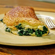 Spinach Omelette