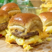 Sausage and Cheese Sliders