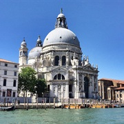 The Church of Santa Maria Della Salute in Venice, Italy