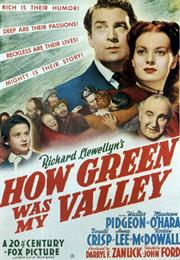 How Green Was My Valley (1941, John Ford)