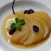 Cardamom Poached Pears