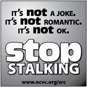 Stalking Awareness Month (January)