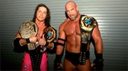 Bret Hart & Goldberg