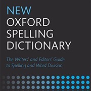 New Oxford Spelling Dictionary